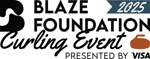2025 Blaze Foundation Curling Event logo