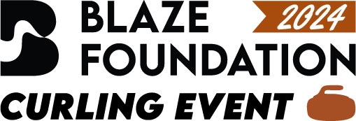 2024 Blaze Foundation Curling Event logo