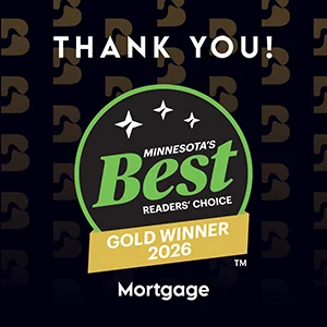 Blaze has been awarded Minnesota's Best Mortgage for 2026 by the Star Tribune Readers' Choice Award Program