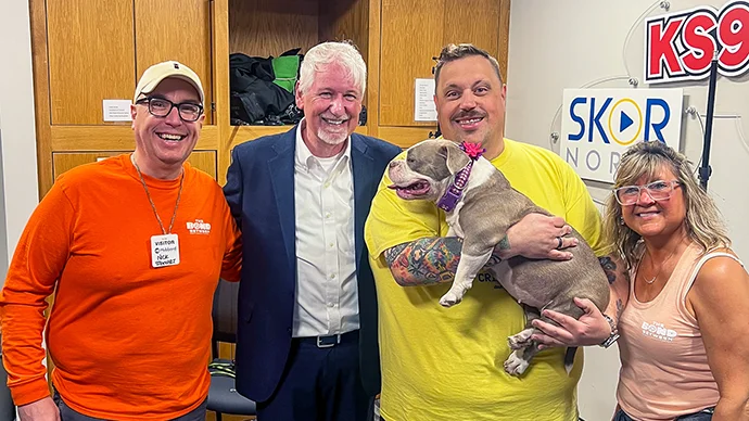 Photo of Dan Stotlz, Crisco, and The Bond Between representatives
