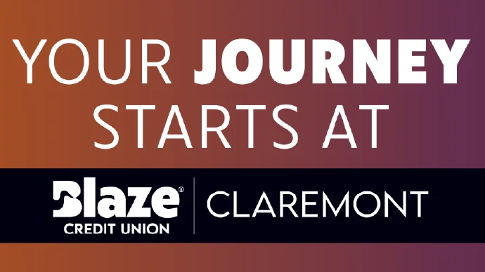 Your journey starts at Blaze Credit Union - Claremont