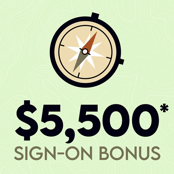 Blaze retail positions are eligible for a sign-on bonus up to $5,500