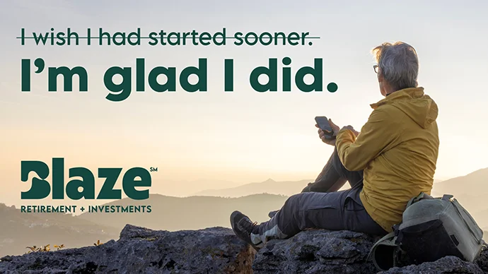Go from "I wish I had started sooner." to "I'm glad I did."