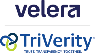 Velera and TriVerity logos