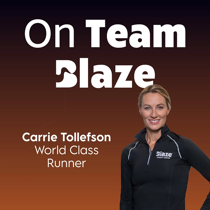 On Team Blaze: Carrie Tollefson, World Class Runner