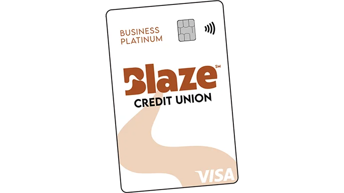 Image of Blaze Business Platinum Visa Credit card
