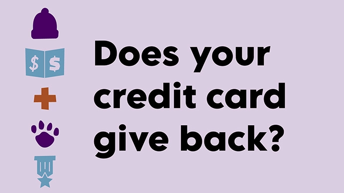 Does your credit card give back?