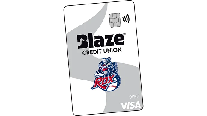 Blaze St. Cloud Rox debit card