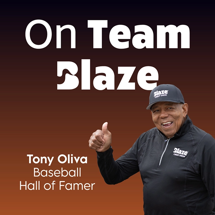 On Team Blaze: Tony Oliva, Baseball Hall of Famer