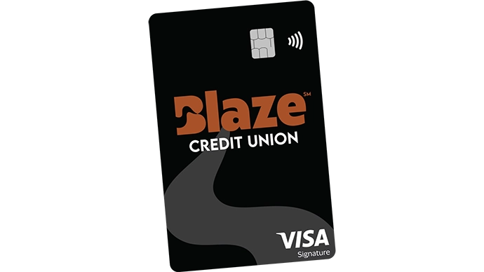 Blaze Signature Visa Credit Card