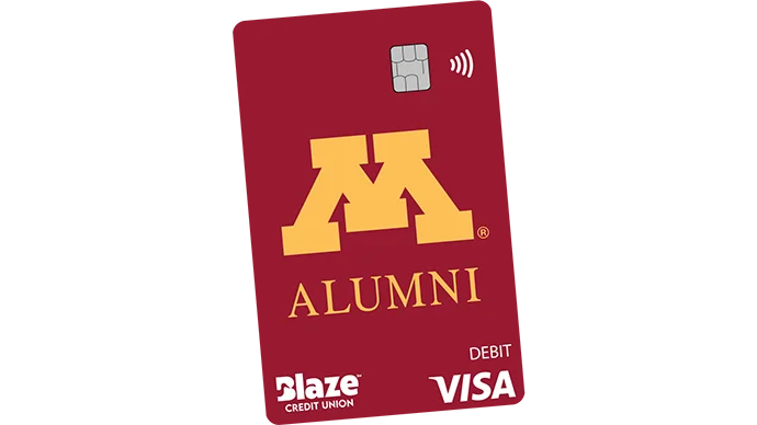 image of Blaze UMAA Visa Debit card